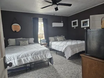 The Cottage Room Has 2 Queen Beds and Private Bathroom