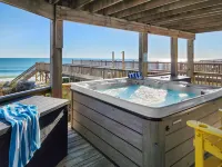 Oceanfront Seaside Stargazer+Hot Tub+Pets OK+Infinity Table+Beach Gear+4 Kings