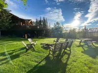 Forever views from HOT TUB overlooking Kenai National Wildlife Refuge near river