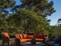 Forest Opulence: Center of PB Resorts: Four Seasons Bedding