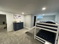Enjoy this beach front lake home that boasts 66' of frontage with many amenities