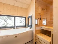 Natural Chalet with Whirlpool - Alphydda