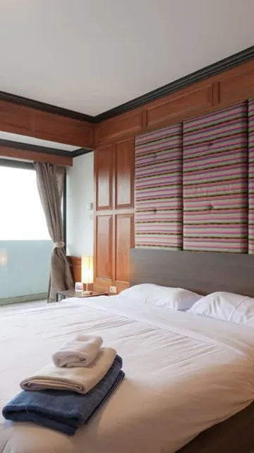 อพาร์ตเมนต์แบบหนึ่งห้องนอนพร้อมวิวทะเล