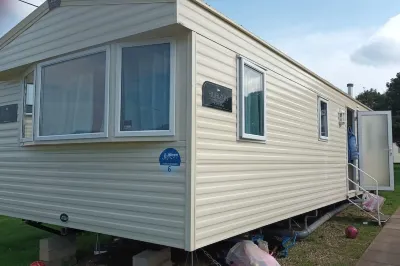 3 Bed Static 12ft Caravan Home from Home Somerset Các khách sạn ở Holford