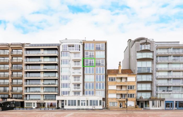 Apartment by Belgian Coast with Beach Views