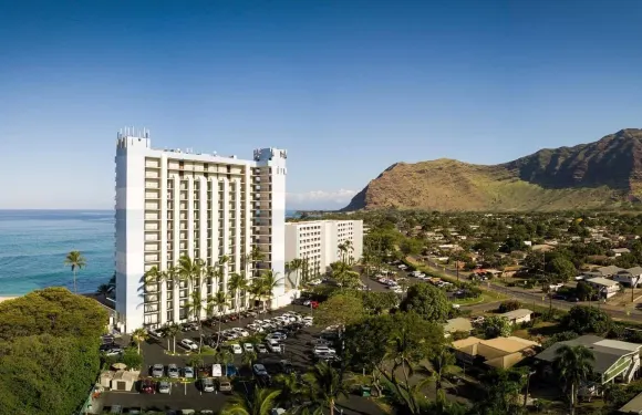 在馬卡哈海灘的夏威夷公主