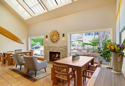 미라마 비치의 해변 풍경