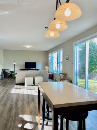 Entire house - newly built, open layout, long term OK - pet friendly!