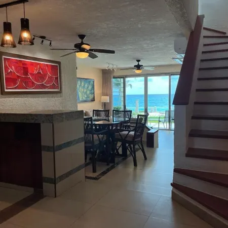 Cancun Ocean Front Family Villa 18  at Villas Nizuc