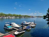 Cozy apartment on the beautiful harbor of Wiesbaden-Schierstein