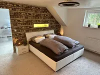 Luxus-dachgeschoos Ferienwohnung Parkblick mit Dachterrasse , Kamin , 2 SZ Hotels in Bad Elster