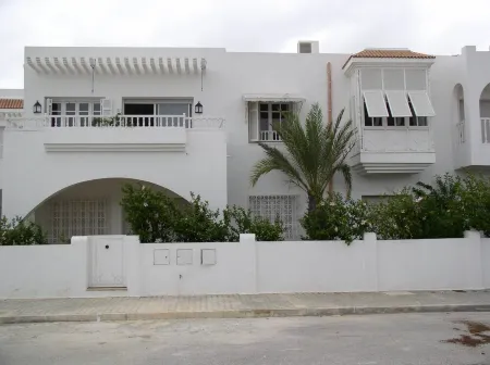 Top of Villa - Sea View - Private Beach Hammamet 8056, Tunisia