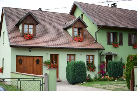 Guewenheim Haut-Rhin cottage for 4 people Отели в г. Гевенхейм