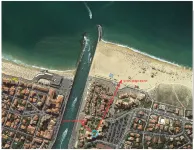 200m from Hossegor beaches, studio overlooking garden