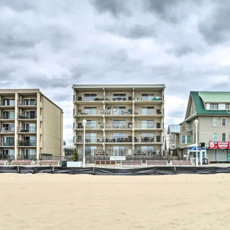 Walk to Ocean City Boardwalk: Waterfront Condo