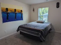 Stylish and charming 2-bedroom house with AC and WiFi in Mebane Hotels in Mebane