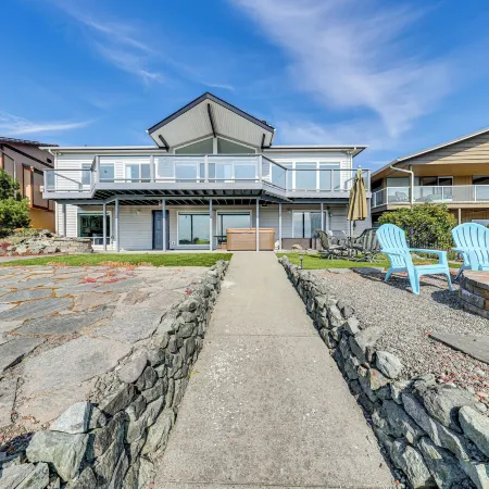 Waterfront Home w/ Dock, Hot Tub & Fire Pit