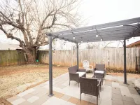Work Space/King/Patio/Near Airport/Close to I-35 ムーアのホテル