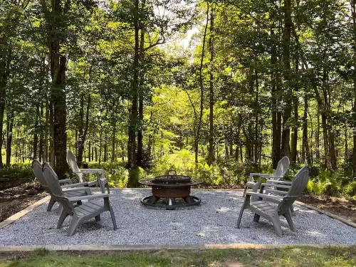 Poconos 6BR Retreat on 6 Private Acres – Hot Tub, Game Room, Fire Pit, Sleeps 16