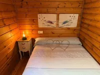 Cabaña de Ensueño en el Bosque y Junto al Mar. Ideal Pareja ,dos Niños y Mascota