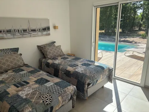 Lovely new air-conditioned villa with pool 3 bedrooms 3 bathrooms.