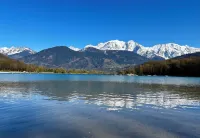 Beautiful apartment 4 pers, Mont Blanc, Parking, 40m2, edge of piste, ideal for hiking