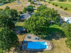 Farmhouse & Ranch style living for your vacay with pond, gazebo, trellis, pool..