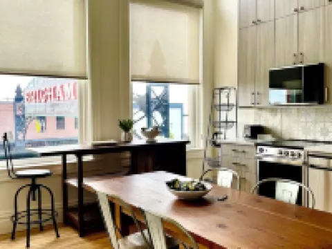 Stunning new loft in historic Union Block. Brand new, walk to everything. Hotels in Brigham City