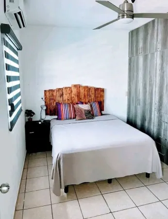 Family home with pool.