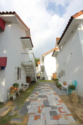 Taean Milky Blue Pension (Spa, Ott, Camping Terrace, Seasoning) Hoteles en 