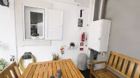 Studio for two guests with patio/terrace, air conditioning and wifi