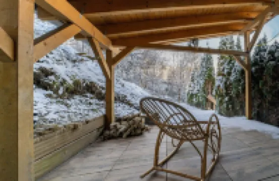 가든, 테라스, 차고가 있는 윈터베르크 근처의 대형 홀리데이 홈