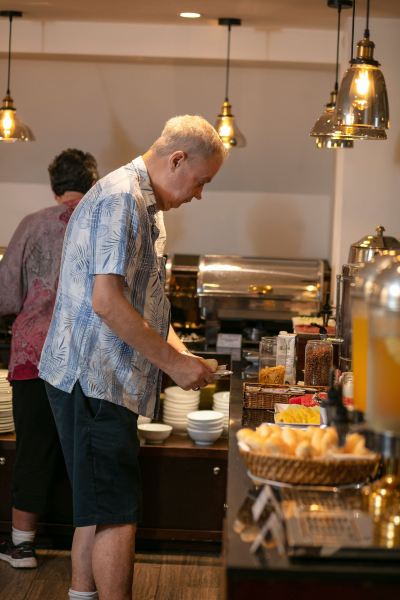 レストラン ホアンニョックコチンチンホテルの写真