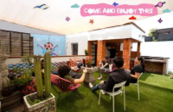 호스탈 푸니 카사 로사 차풀테펙 성 주변 호텔