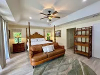 Waterfront Resort Style Oasis ~ 2 Acres, Heated SW Pool, Fire Pit, Outdoor Games