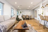 HEART OF SD! Luxury Villa w Hot Tub, Fireplace and Oversized Fully Lit Backyard