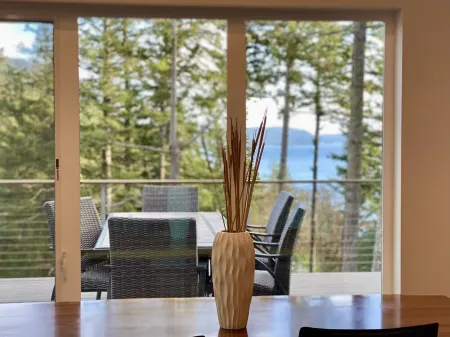 Water Views from this New Northwest Modern Home w/ Hot Tub