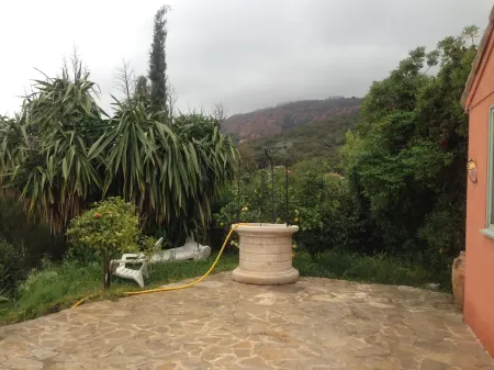 Panoramic ocean view at the foot of the Esterel Massif