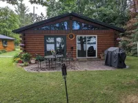 Cabin on Soo Lake.  Enjoy the views of the lake 66' from water's edge.