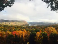 Serene Mountain Top Views overlooking Hudson River and Surrounding Highlands Hotels in Highlands