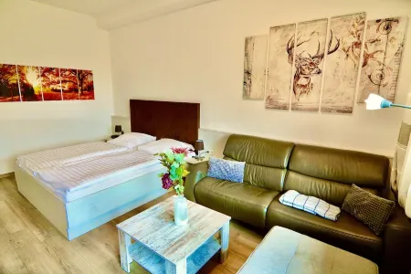 Cozy apartment with underground access to the thermal baths