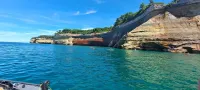Pictured Rocks, snowmobiling, ice caves, cross-country skiing, waterfalls, more!