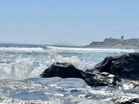 Oceanfront, private balcony, stunning panoramic views of the Atlantic Отели в г. Хамптон