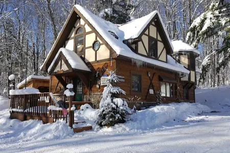 Cozy & Rustic 3 Bdr Chalet w/ Plenty of Privacy - Your New Home Away from Home!