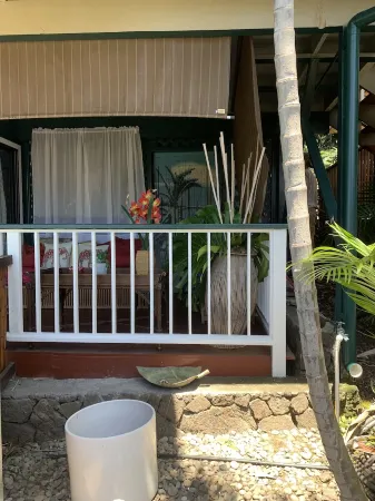Cozy Hawaiian studio just minutes to the beach and town.  No minimum stay Отели рядом с достопримечательностью «Сэди Сеймур Ботаникал Гарденс энд Кона Эдьюкейшенал Сентер»