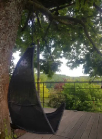 On your terrace at the foot of an oak tree, feel the Alsace's vibes !