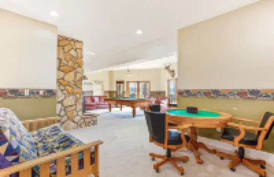 Huge Lakefront Home with private hot tub, dock, and pickle-ball court