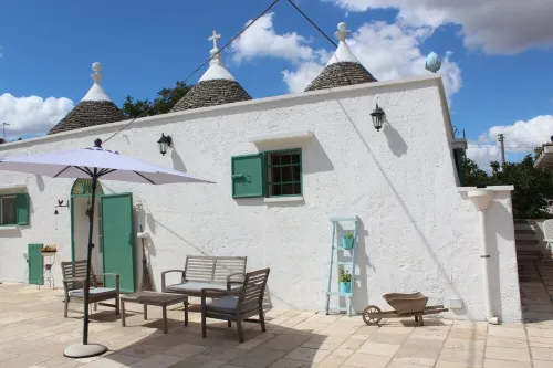 Trulli in Apulia with Pool and Pine Forest with Hammocks....... a Fairy Tale!