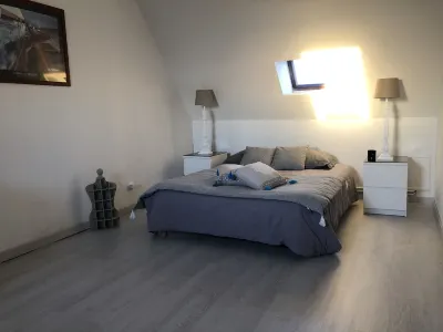 Fishing house in front of the sea. Hotels near Chapelle de Languidou