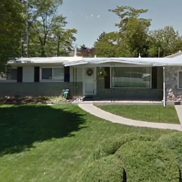 home in central Salt Lake Valley, east side